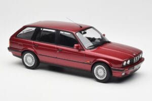 BMW 325i E30 Touring レッドメタリック Norev 1:18 183218 メタル - 画像 4/6