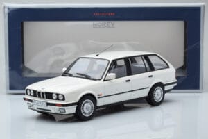 BMW 325i E30 Touring ホワイト リミテッドエディション Norev 1:18 183217 メタル - 画像 6/6