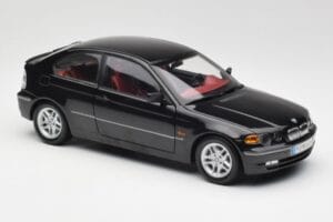 BMW 325Ti Compact E46 ブラック Kyosho 1:18 80430024440 メタル - 画像 5/7