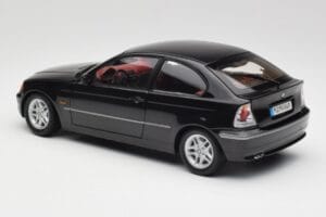 BMW 325Ti Compact E46 ブラック Kyosho 1:18 80430024440 メタル - 画像 6/7
