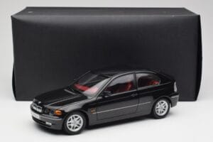 BMW 325Ti Compact E46 ブラック Kyosho 1:18 80430024440 メタル - 画像 7/7
