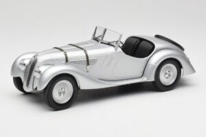 BMW 328 シルバー Minichamps 1:18 155025030 メタル