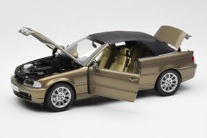 BMW 328Ci E46 カブリオレ Individual ブラスメタリック リミテッドエディション Kyosho 1:18 80430395004 メタル - 画像 2/8
