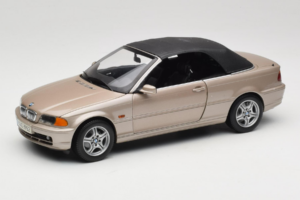 BMW 328i E46 カブリオレ Sand Beige Metallic Kyosho 1:18 80430009756 メタル - 画像 3/9