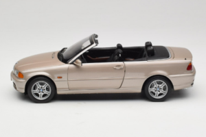 BMW 328i E46 カブリオレ Sand Beige Metallic Kyosho 1:18 80430009756 メタル - 画像 5/9