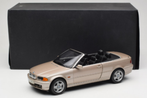 BMW 328i E46 カブリオレ Sand Beige Metallic Kyosho 1:18 80430009756 メタル - 画像 9/9