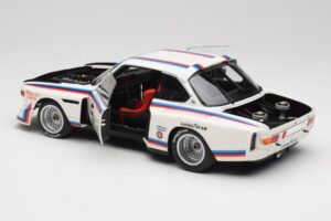 BMW 3.5 CSL E9 Gr.5 #5 K.W.M. Racing K. Miller / D. Cowart 6 Hours of Watkins Glen 1979 Minichamps 1:18 180792005 メタル - 画像 5/8