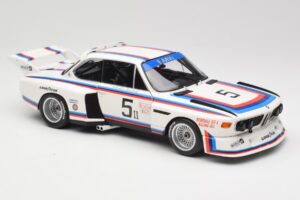 BMW 3.5 CSL E9 Gr.5 #5 K.W.M. Racing K. Miller / D. Cowart 6 Hours of Watkins Glen 1979 Minichamps 1:18 180792005 メタル - 画像 6/8