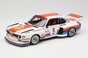 BMW 3.5 CSL E9 Gr.5 #5 S. Manhalter Winner Havirov Interseries 1977 Minichamps 1:18 180772005 メタル