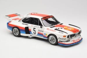 BMW 3.5 CSL E9 Gr.5 #5 S. Manhalter Winner Havirov Interseries 1977 Minichamps 1:18 180772005 メタル - 画像 6/8