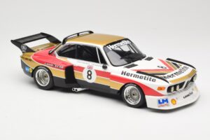 BMW 3.5 CSL E9 Hermetite #8 J. Fitzpatrick / T. Walkinshaw 1000 km Nurburgring 1976 Minichamps 1:18 155762608 メタル - 画像 4/6
