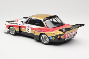 BMW 3.5 CSL E9 Hermetite #8 J. Fitzpatrick / T. Walkinshaw 1000 km Nurburgring 1976 Minichamps 1:18 155762608 メタル - 画像 5/6