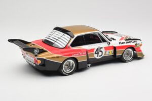 BMW 3.5 CSL E9 #45 Hermetite T. Walkinshaw / J. Fitzpatrick 24 Hours of Le Mans 1976 Minichamps 1:18 155762645 メタル - 画像 2/6