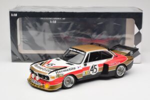 BMW 3.5 CSL E9 #45 Hermetite T. Walkinshaw / J. Fitzpatrick 24 Hours of Le Mans 1976 Minichamps 1:18 155762645 メタル - 画像 6/6