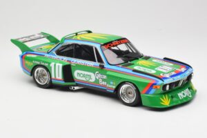 BMW 3.5 CSL E9 Schnitzer #10 D. Quester / R. Peterson 6 Hours Watkins Glen 1976 Minichamps 1:18 155762610 メタル - 画像 4/6