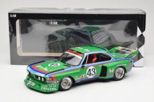 BMW 3.5 CSL E9 Schnitzer #43 D. Quester / A. Krebs 24 Hours of Le Mans 1976 Minichamps 1:18 155762643 メタル - 画像 6/6