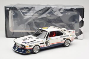 BMW 3.5 CSL E9 #46 Team Brock P. Brock / F. Muir / J. Aubriet 24 Hours of Le Mans 1976 Minichamps 1:18 153762646 メタル - 画像 6/6