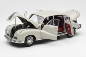 BMW 501 Cortina グレー AUTOart 1:18 80430393098 メタル - 画像 2/8