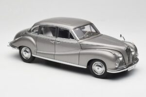 BMW 502 2.6 Luxus Silver Beige Metallic AUTOart 1:18 70591 メタル - 画像 6/8