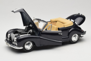 BMW 502 カブリオレ ブラック Maisto 1:18 31817 メタル - 画像 2/8