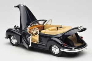BMW 502 カブリオレ ブラック Maisto 1:18 31817 メタル - 画像 5/8