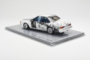 BMW 635 CSi E24 Art Car Robert Rauschenberg AUTOart 1:18 80430150924 メタル - 画像 5/8
