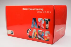 BMW 635 CSi E24 Art Car Robert Rauschenberg AUTOart 1:18 80430150924 メタル - 画像 7/8