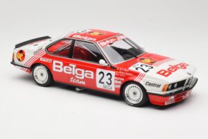 BMW 635 CSi E24 Belga Juma Racing M. Winkelhock / T. Regout 24 Hours of Spa 1985 Minichamps 1:18 155852523 メタル - 画像 4/6