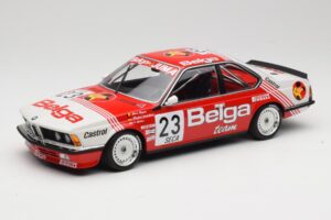 BMW 635 CSi E24 Belga Juma Racing M. Winkelhock / T. Regout 24 Hours of Spa 1985 Minichamps 1:18 155852523 メタル