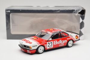 BMW 635 CSi E24 Belga Juma Racing M. Winkelhock / T. Regout 24 Hours of Spa 1985 Minichamps 1:18 155852523 メタル - 画像 6/6