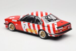 BMW 635 CSi E24 #7 BMW Italia G. Brancatelli / H. Kelleners Brno Grand Prix 1984 Minichamps 1:18 155842507 メタル - 画像 5/6