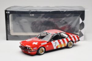 BMW 635 CSi E24 #7 BMW Italia G. Brancatelli / H. Kelleners Brno Grand Prix 1984 Minichamps 1:18 155842507 メタル - 画像 6/6
