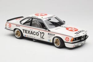 BMW 635 CSi E24 #12 R. Metge / C. Ballot-Léna Bavaria Automobiles 24 Hours of Spa 1985 Minichamps 1:18 155852513 メタル - 画像 4/6