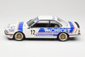 BMW 635 CSi E24 #12 C. Ballot-Léna / Deyne 500km Monza 1985 Minichamps 1:18 155852512 メタル - 画像 3/6