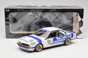 BMW 635 CSi E24 #12 C. Ballot-Léna / Deyne 500km Monza 1985 Minichamps 1:18 155852512 メタル - 画像 6/6