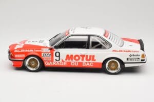 BMW 635 CSi E24 #9 Hollinger / P. Giroix Garage du Bac 24 Hours of Spa 1984 Minichamps 1:18 155842509 メタル - 画像 3/6