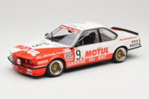 BMW 635 CSi E24 #9 Hollinger / P. Giroix Garage du Bac 24 Hours of Spa 1984 Minichamps 1:18 155842509 メタル
