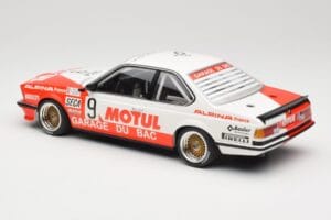 BMW 635 CSi E24 #9 Hollinger / P. Giroix Garage du Bac 24 Hours of Spa 1984 Minichamps 1:18 155842509 メタル - 画像 5/6