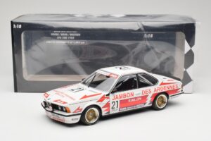 BMW 635CSi E24 Team Brun Motorsport #21 H. Grohs / T. Boutsen Spa 24 Hours 1985 Minichamps 1:18 155852521 メタル - 画像 6/6