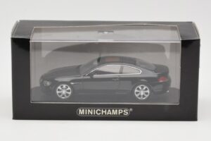 BMW 645i E63 ブラック Minichamps 1:43 80420393306 メタル - 画像 5/5