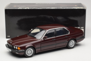 BMW 730i E32 Red Metallic Minichamps 1:18 100023001 メタル - 画像 8/8