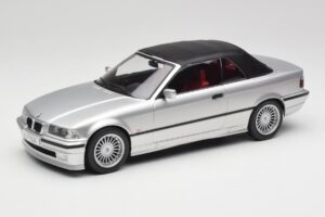 BMW Alpina B3 E36 3.2 カブリオレ Arctic Silver MCG 1:18 MCG18322 メタル - 画像 2/8