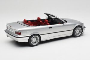 BMW Alpina B3 E36 3.2 カブリオレ Arctic Silver MCG 1:18 MCG18322 メタル - 画像 3/8