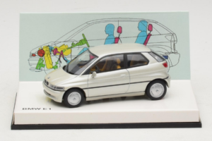 BMW E1 ホワイト Minichamps 1:43 80429419919 メタル