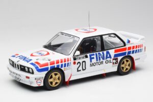 BMW E30 M3 #20 M. Duez / A. Lopes 1000 Lakes Rally 1989 IXO 1:18 18RMC132 メタル