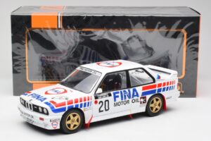 BMW E30 M3 #20 M. Duez / A. Lopes 1000 Lakes Rally 1989 IXO 1:18 18RMC132 メタル - 画像 6/6