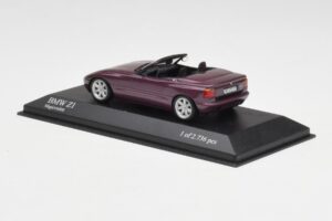 BMW Z1 E30 パープルメタリック Minichamps 1:43 400020101 メタル - 画像 3/5