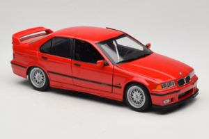 BMW 318is E36 Hellrot UT Models 1:18 180024302-R1 メタル - 画像 6/8