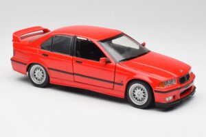 BMW 318is E36 レッド UT Models 1:18 180024302 メタル - 画像 6/8