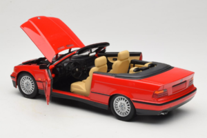BMW 3 Series E36 カブリオレ レッド UT Models 1:18 BMW005 メタル - 画像 5/8